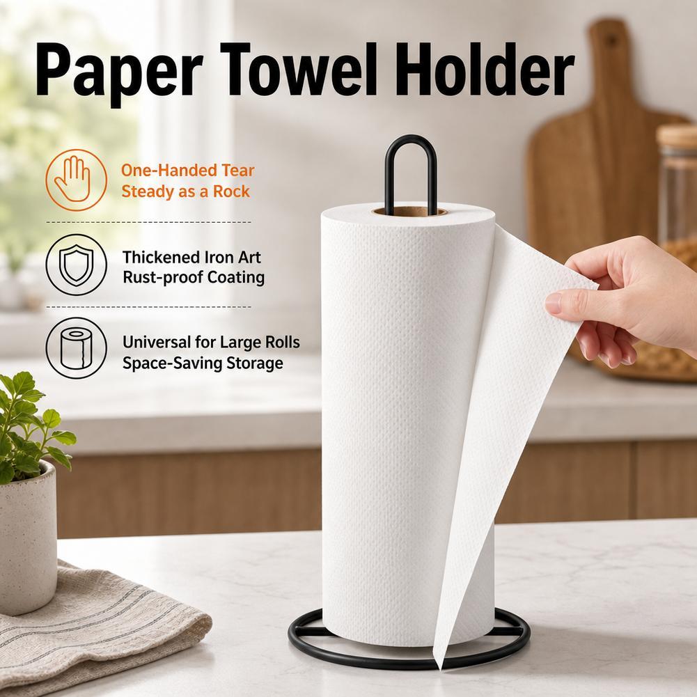 Agar Tissue Culture - Standing Paper Towel Holder Vertical Kitchen