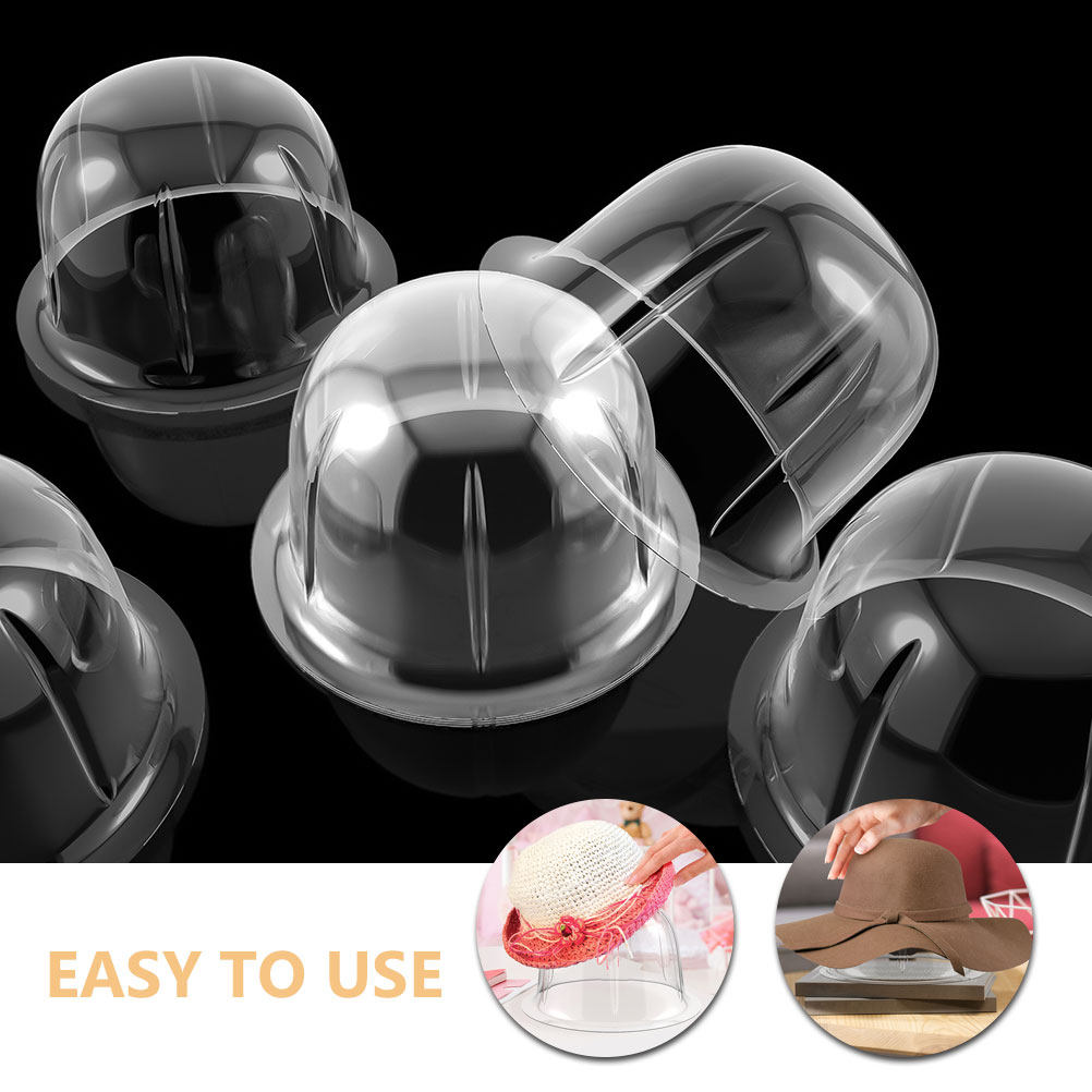 12Pcs Dome Hat Rack Clear Plas - Plastic Dome Clear recension och pris