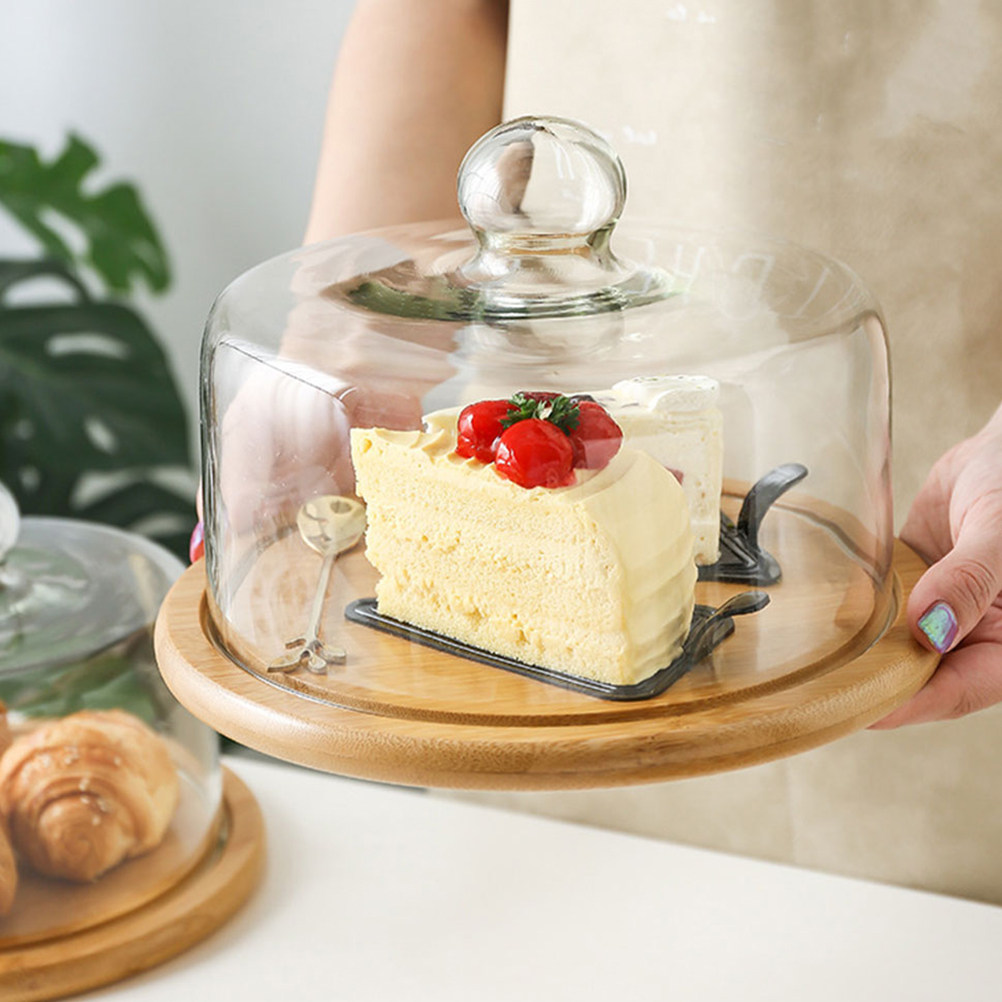 18Cm Glass Cake Dome Cover Cle - Plastic Dome Clear recension och pris