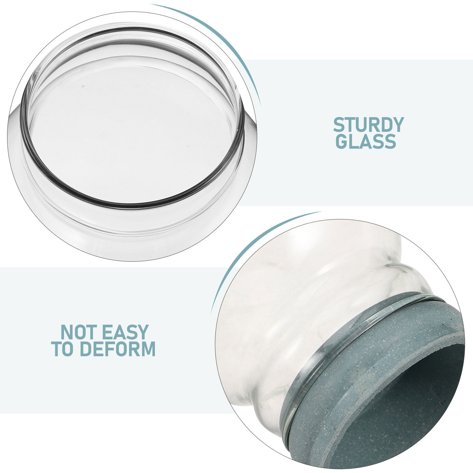 2Pcs Clear Glass Snow Globes T - Plastic Dome Clear recension och pris
