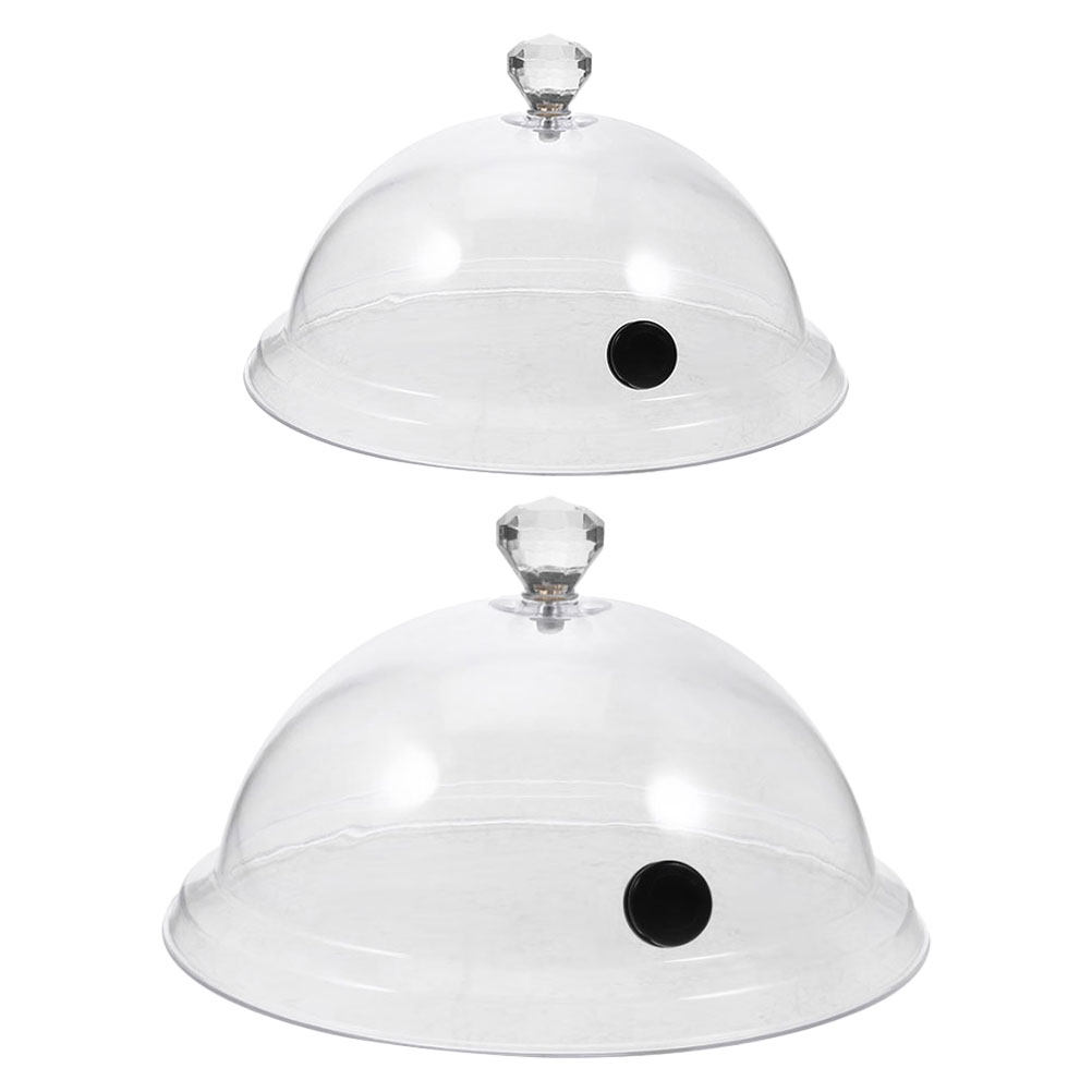 2Pcs Smoking Dome Acrylic Cove - Plastic Dome Clear recension och pris