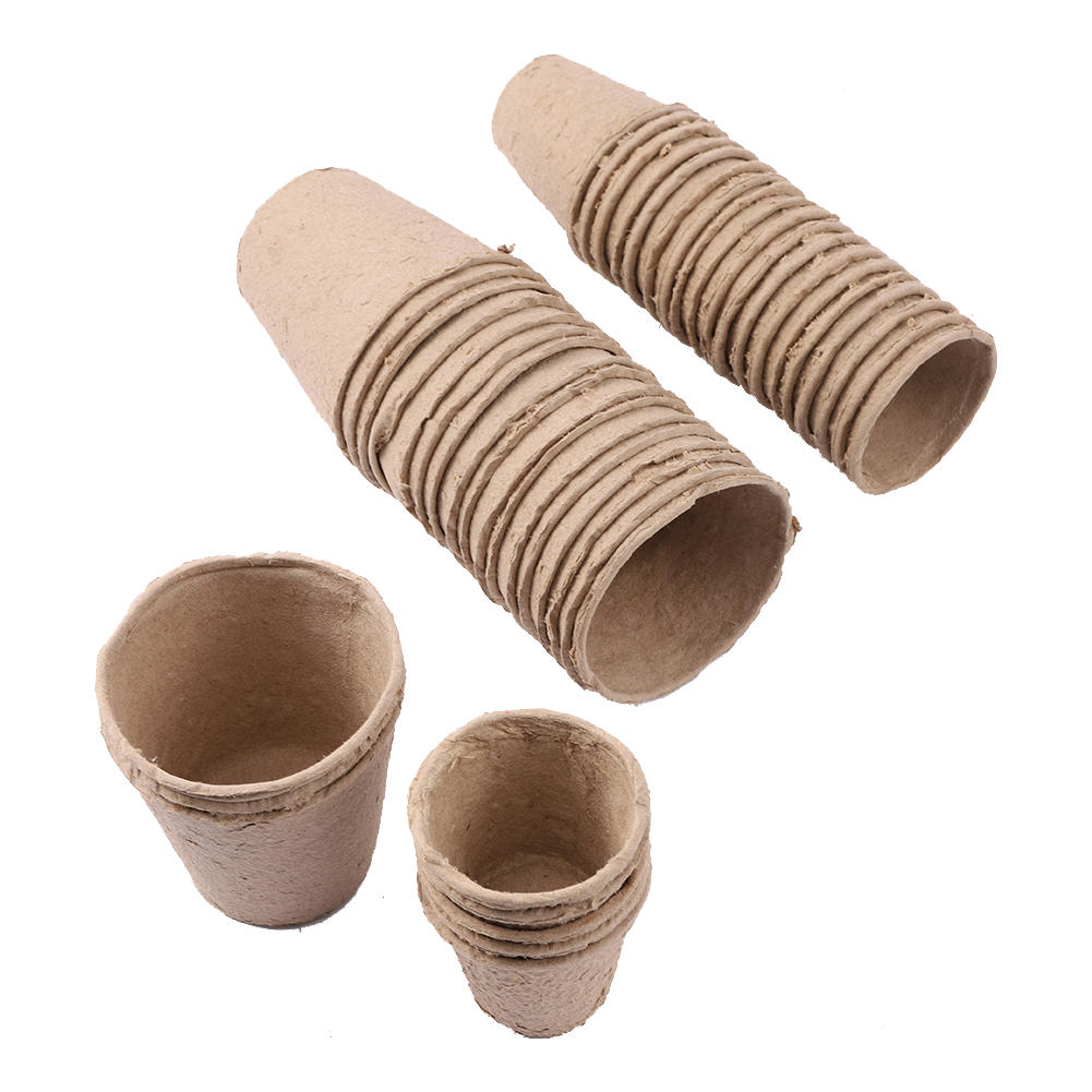 20pcs 6.2cm Environmental prot - Peat Pellet Tray recension och pris